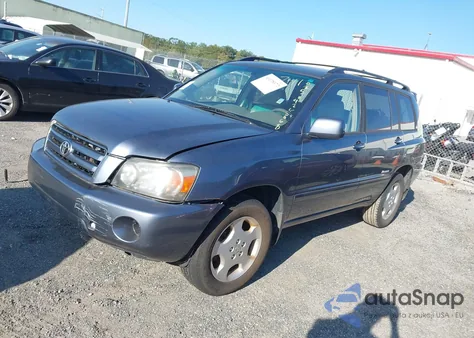 2007 Toyota Highlander Limited V6 из США, поврежденный, VIN JTEEP21A870198367